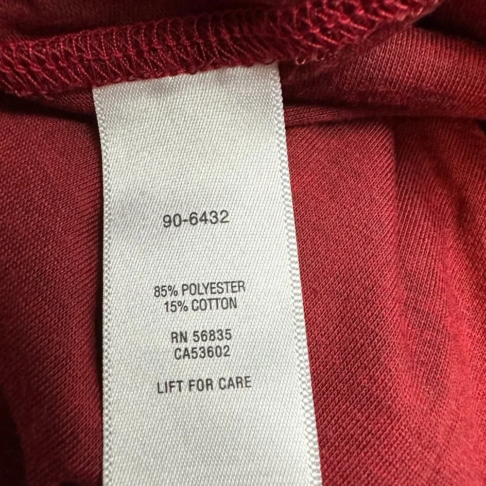 Cabela's Men's Short Sleeve Shirt Size Large Tall in Red - Picture 4 of 4